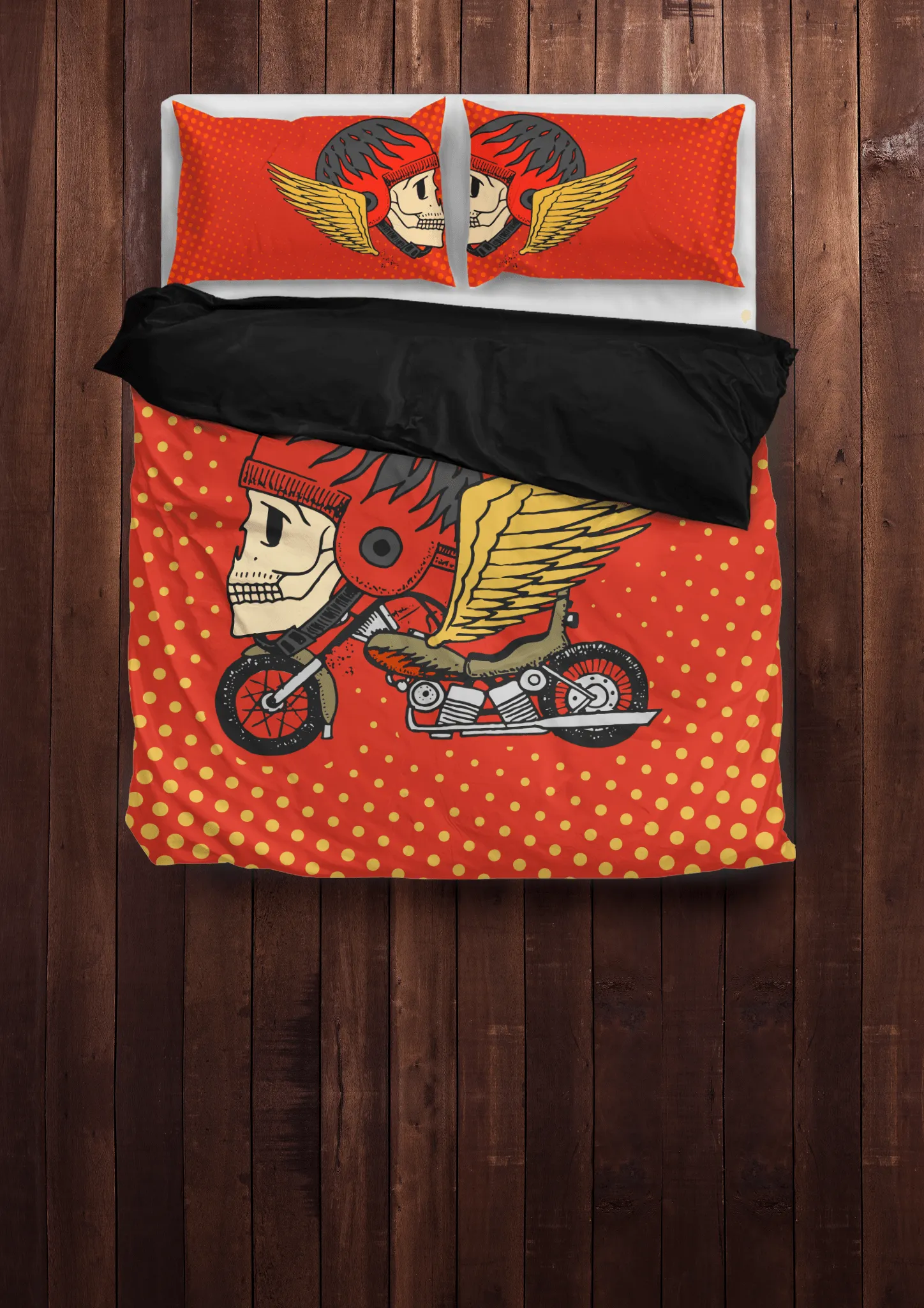 Funky Motorcycle Bedding Sets