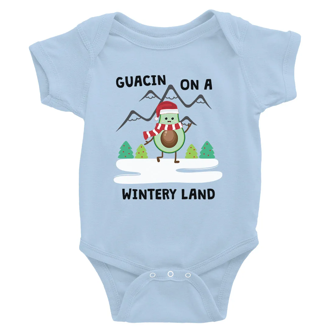 Gaucin Wintery Land Baby Bodysuit