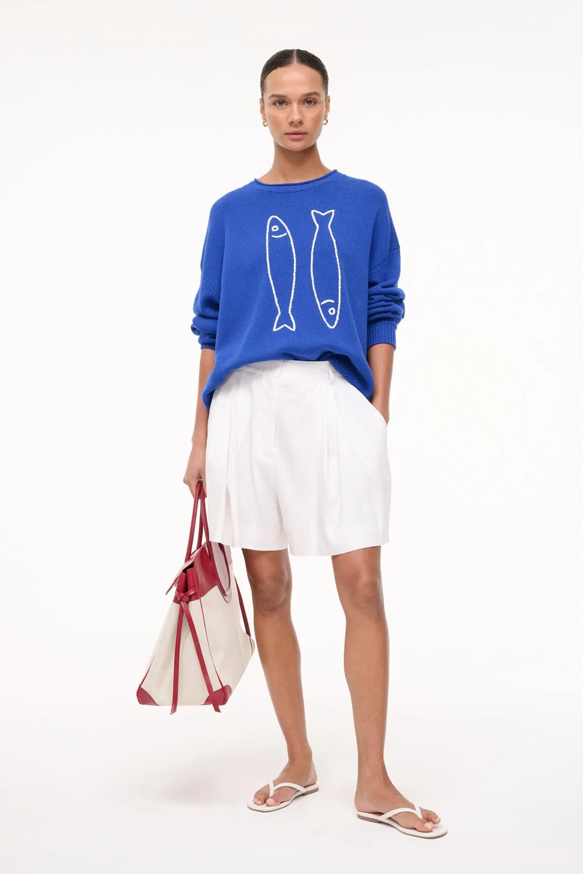 GIADA SWEATER | PIER BLUE