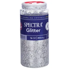 Glitter 1 pound Jar - Silver