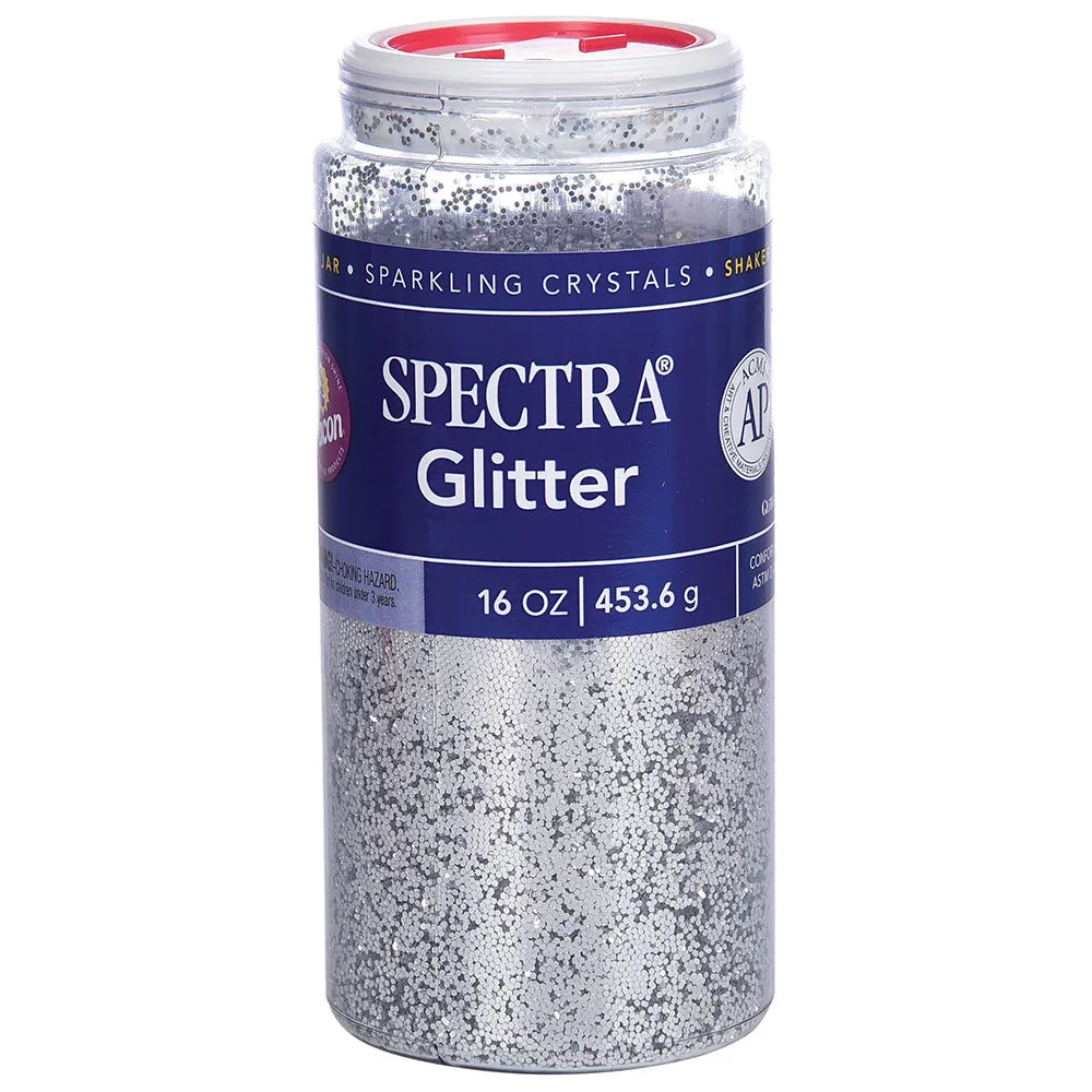Glitter 1 pound Jar - Silver