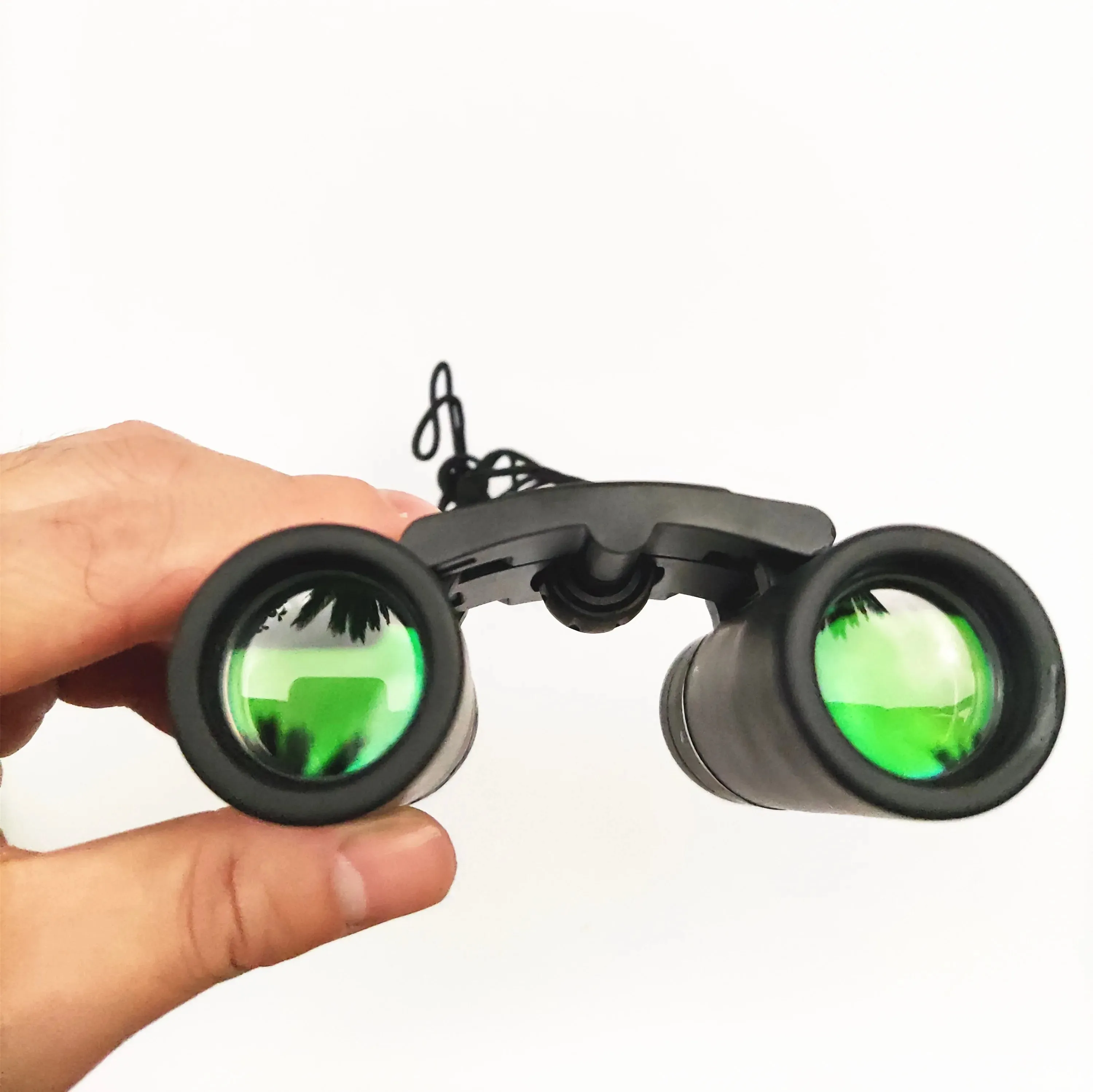 HD Zoom Portable Powerful Binoculars  Long Range BAK4 Telescope Folding FMC Optics For Hunting Sports Outdoor Camping Travel