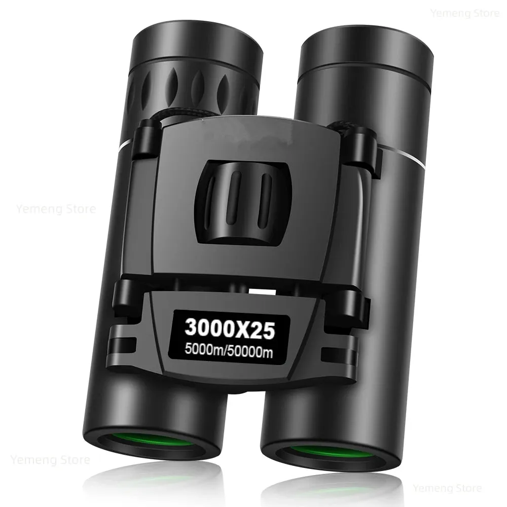 HD Zoom Portable Powerful Binoculars  Long Range BAK4 Telescope Folding FMC Optics For Hunting Sports Outdoor Camping Travel