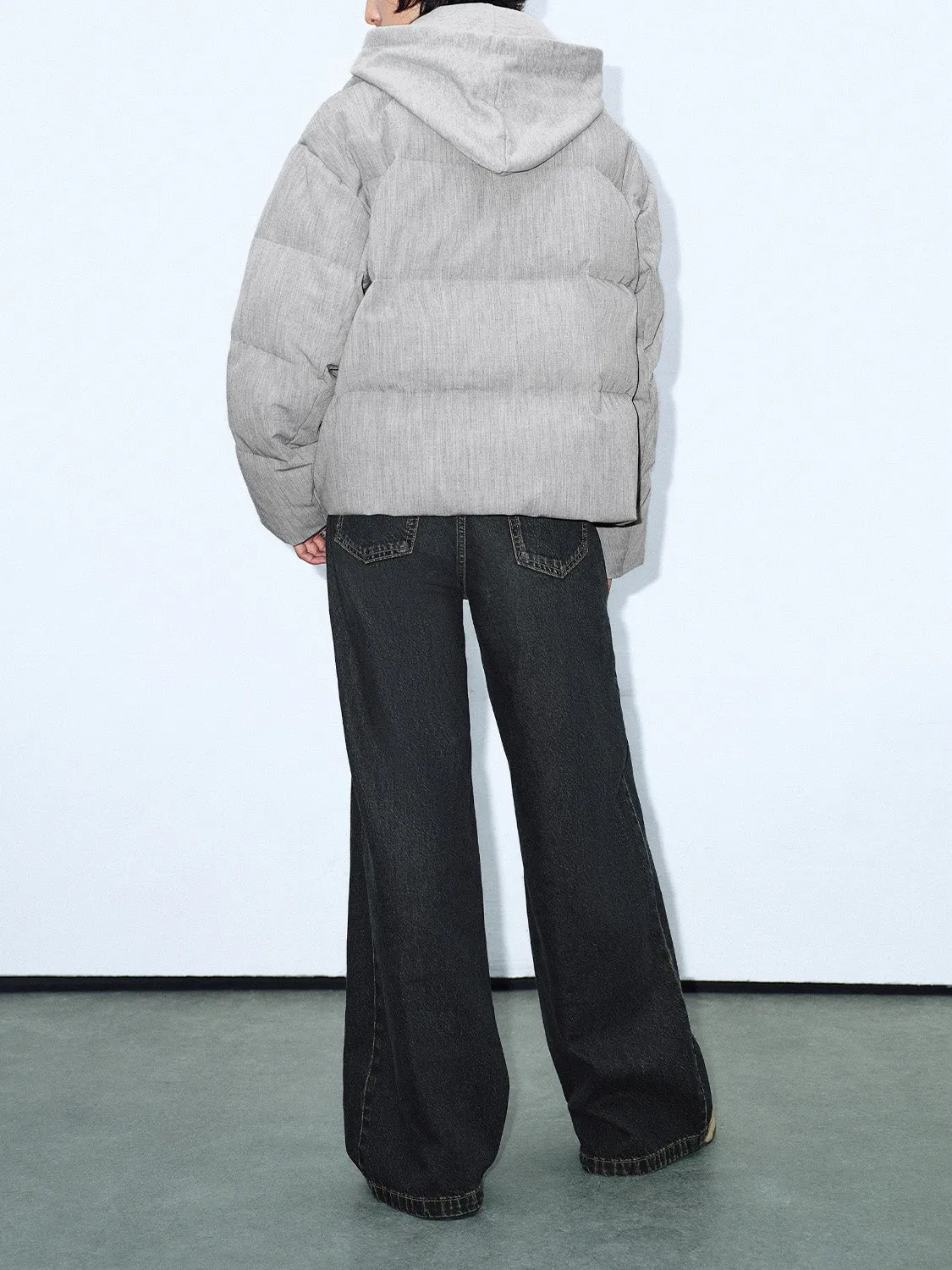 Hoodie Padded Down Outerwear