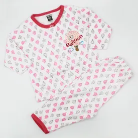 Imported Carters Pink Balloons Night Dress for 0-6 months