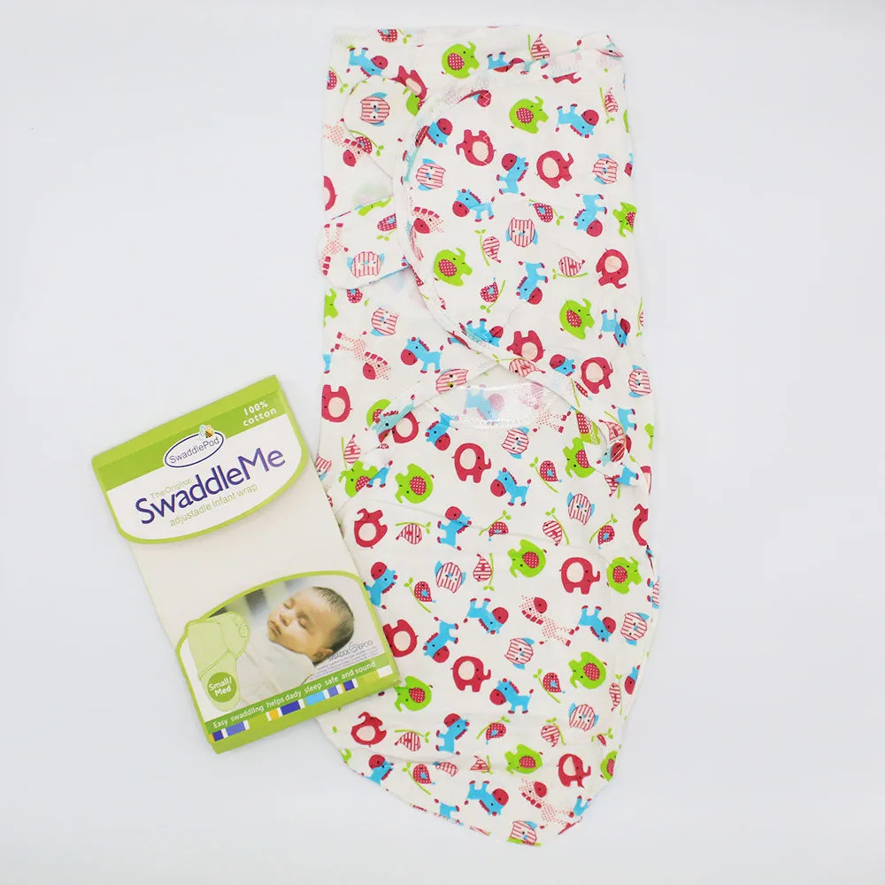 Imported Super Soft 100% Cotton Swaddle Me for 0-6 Months