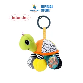 Infantino 005054 Turtle Mirror Pal - Green (0m )