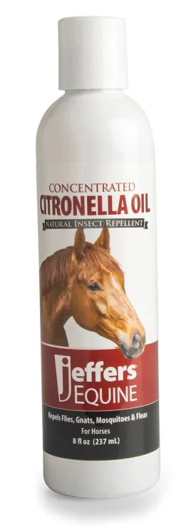 Jeffers Concentrated Citronella Oil Natural Insect Repellent, 8 oz