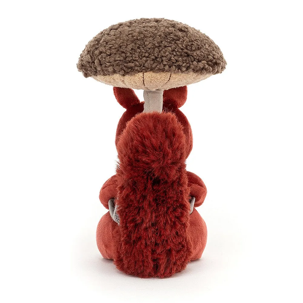 Jellycat Fungi Forager Squirrel