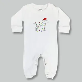 Jingle Dog Long Sleeve Romper