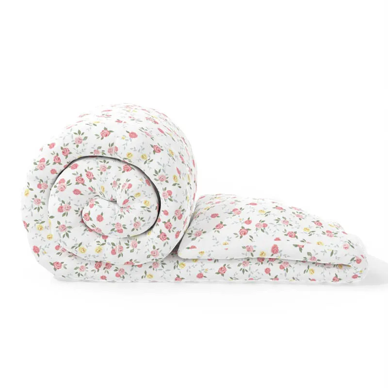 Kiara Floral Bedding Set (Ivory) - Four Piece Set