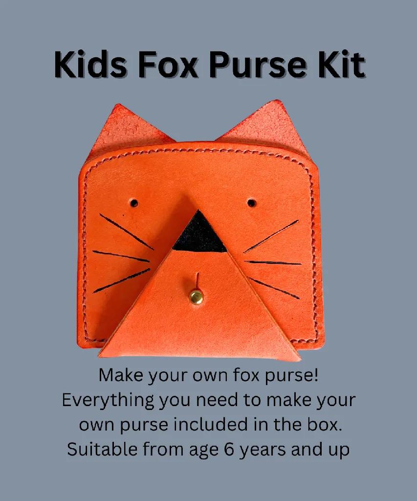 Kids Leather Purse Kit