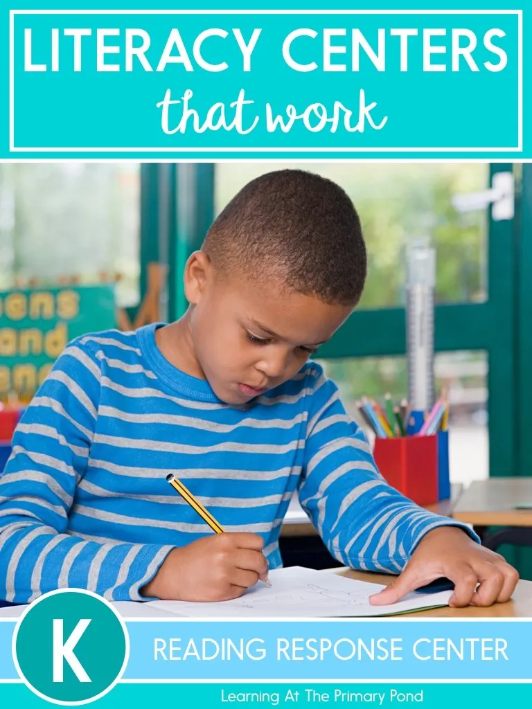 Kindergarten Reading Response Center Activities
