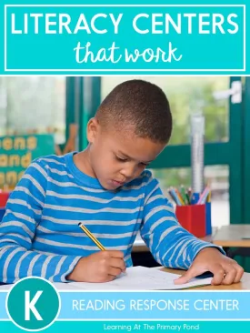 Kindergarten Reading Response Center Activities