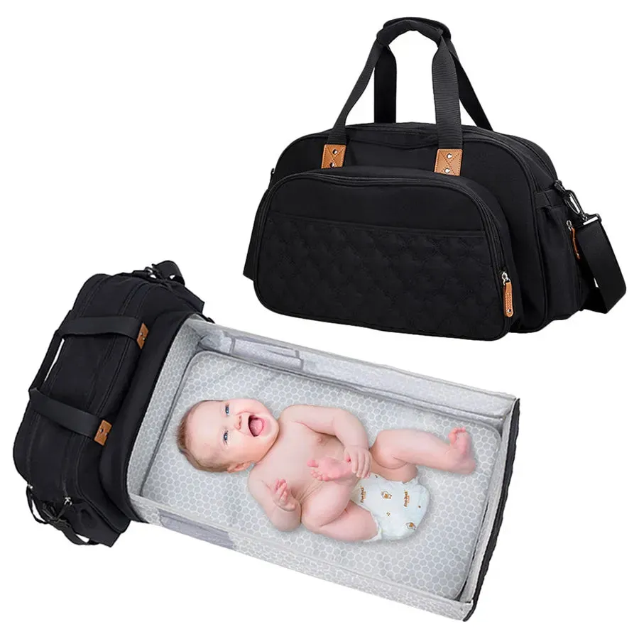 Little Story Bed in a Bag Quilted (Black)