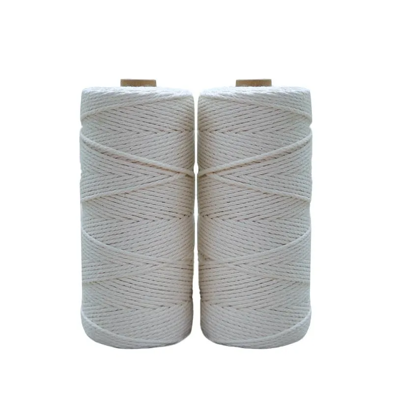 Macrame cord Rope braid cotton rope thickness 1mm,2mm,3mm