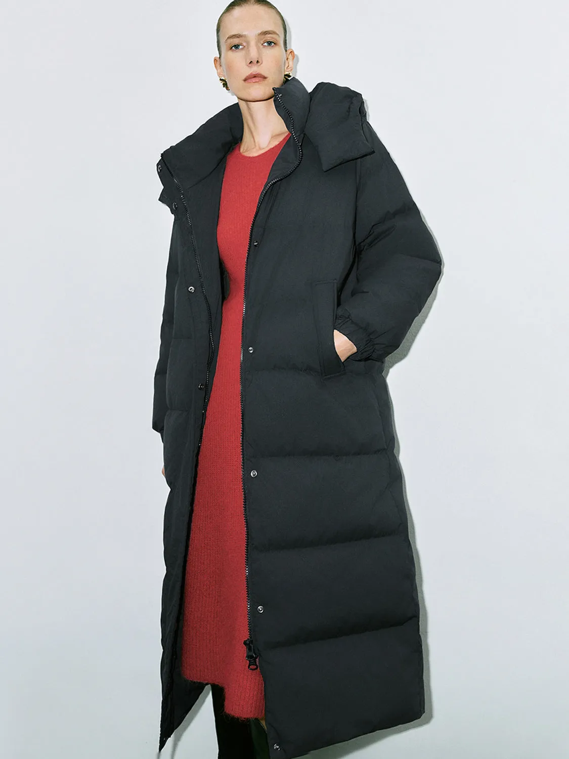 Maxi Padded Down Outerwear