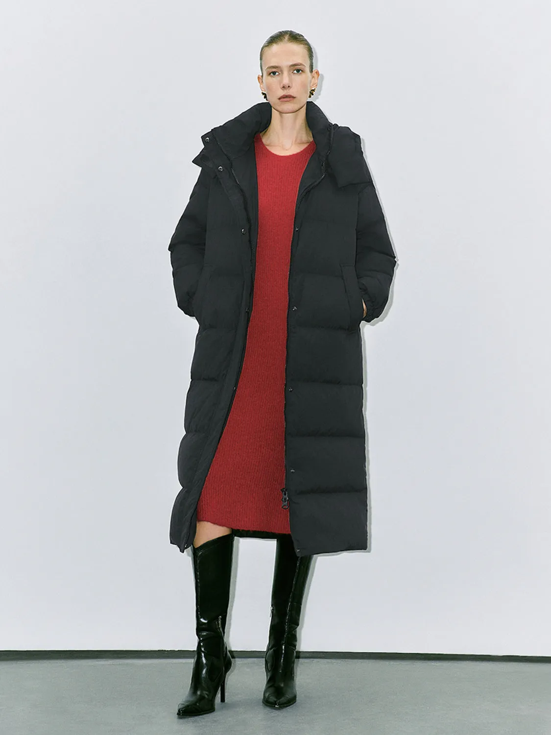 Maxi Padded Down Outerwear