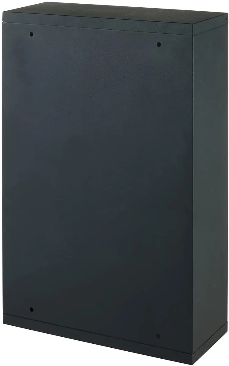 Metal First Aid Cabinet w/ Locking Glass Door