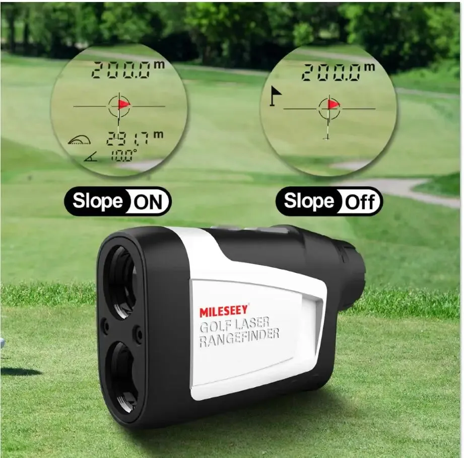MILESEEY Rangefinder Golf 600M  Laser Range finder, Professional Golf Distance Meter with Slope Switch, Necessary Golf Supplies