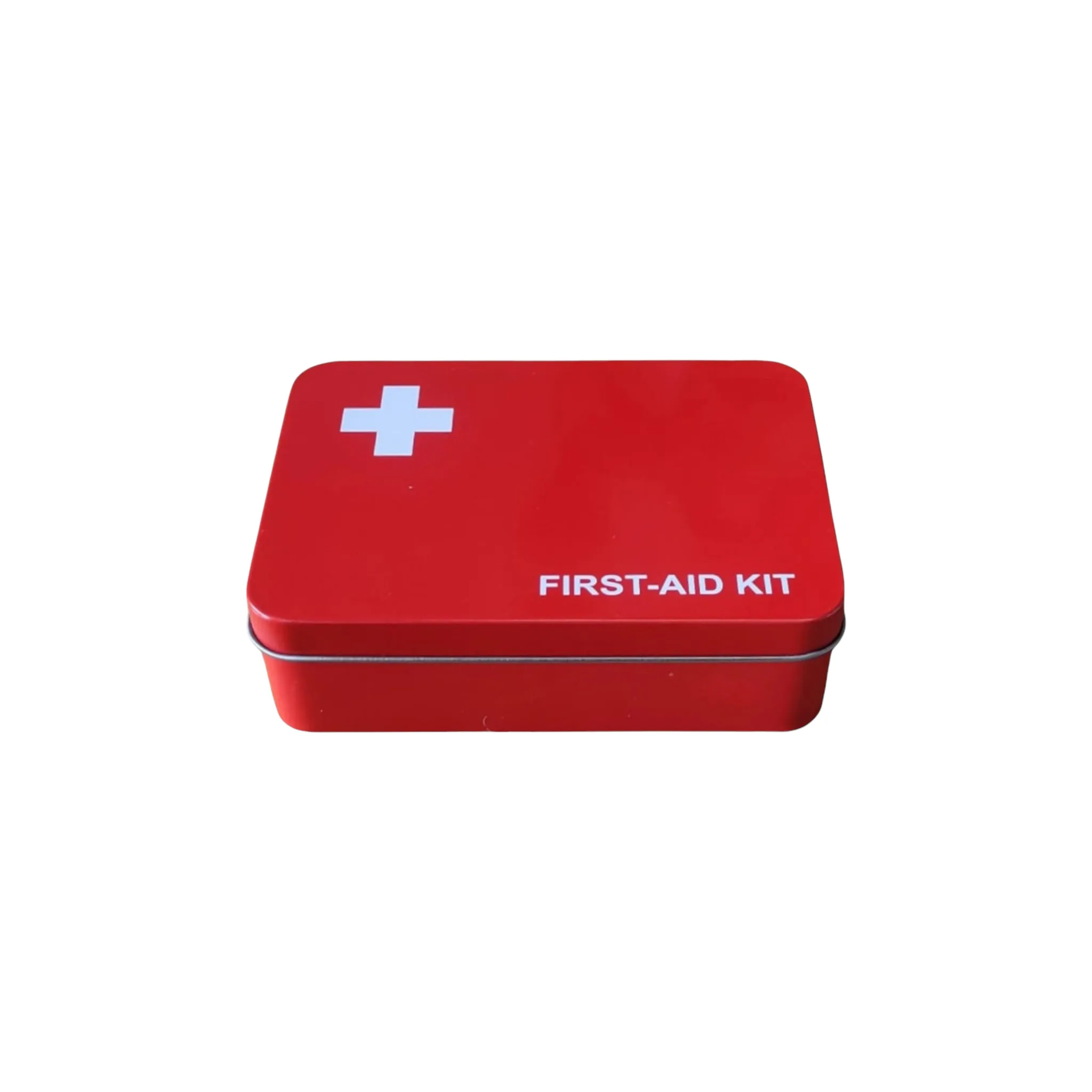 Mini First Aid Steel Tin Box 9.5x13.5cm