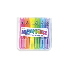 Mini Monster Scented Highlighters