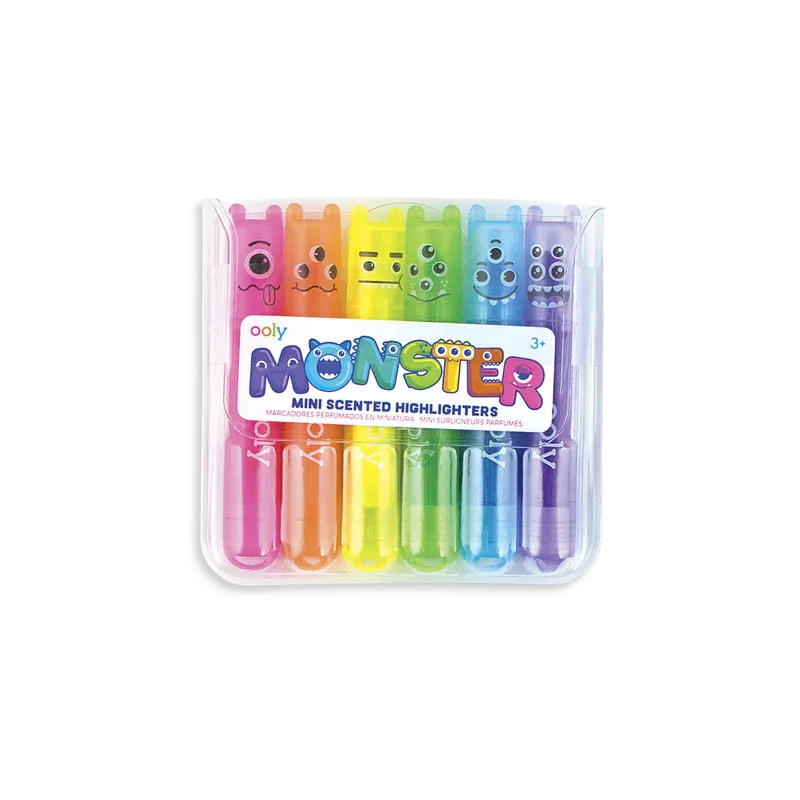 Mini Monster Scented Highlighters