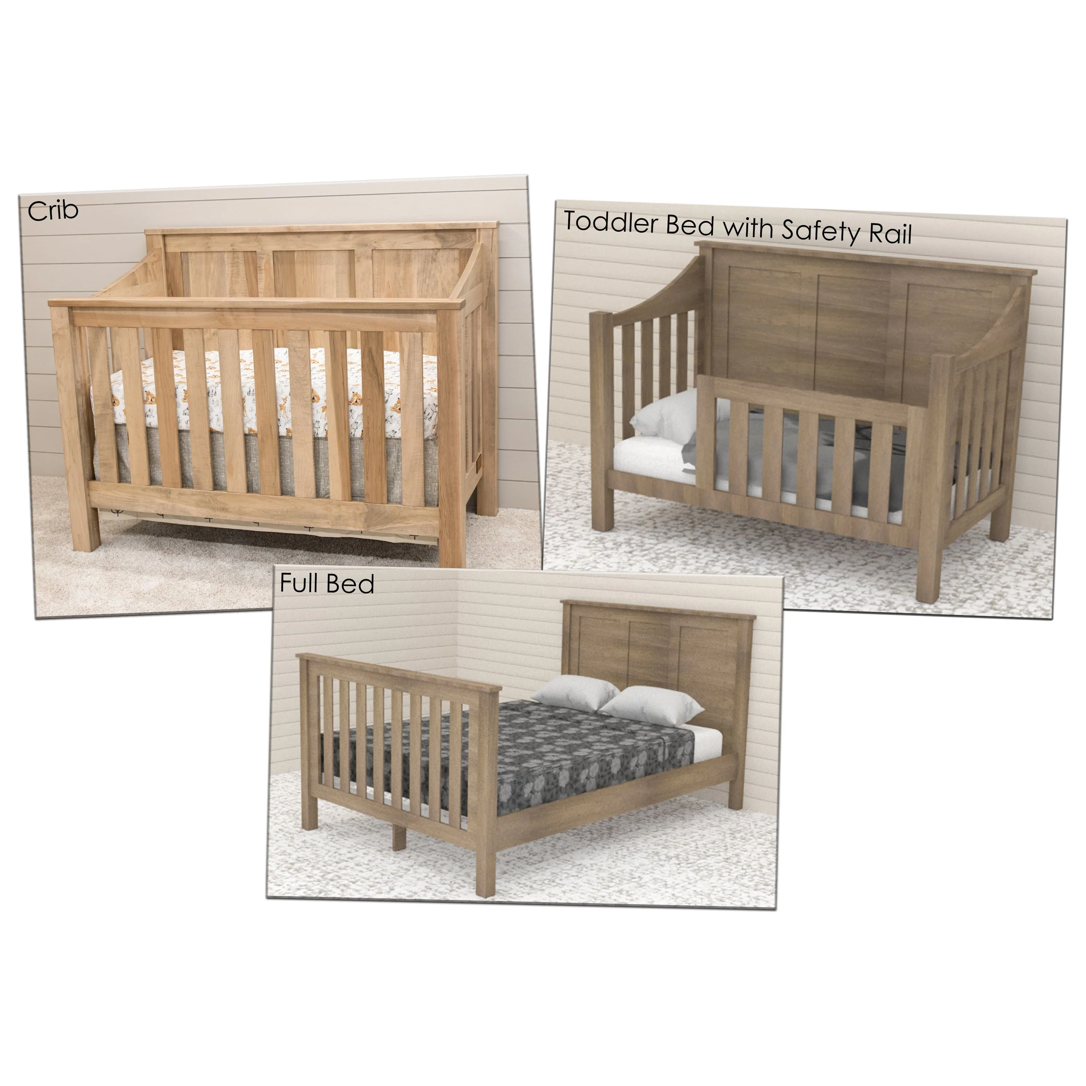 Mission Panel Convertible Crib