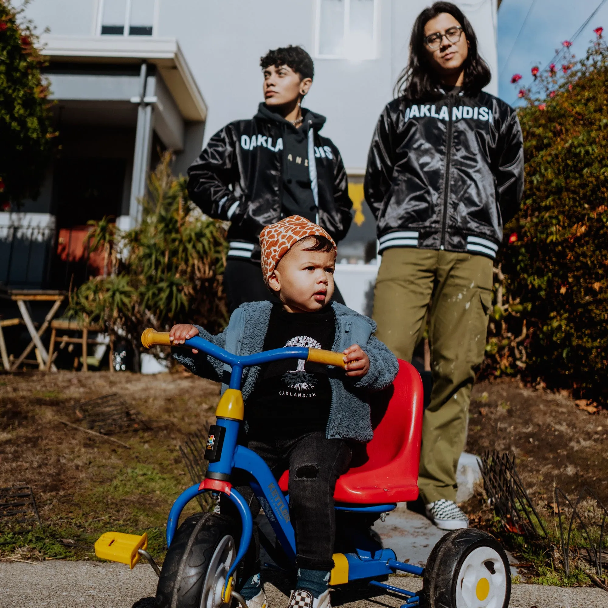 Mitchell & Ness x Oaklandish Reversible Satin Jacket
