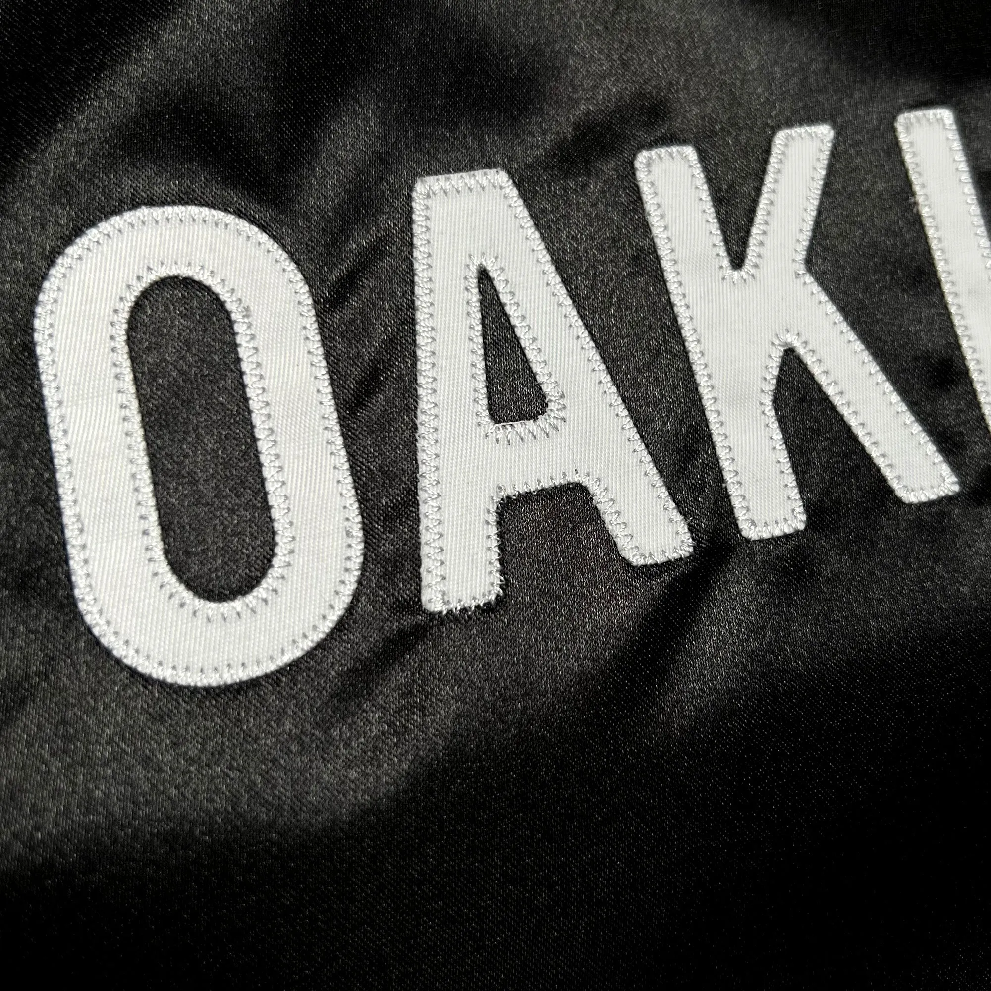 Mitchell & Ness x Oaklandish Reversible Satin Jacket