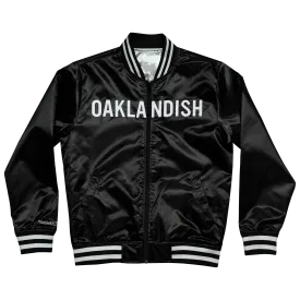 Mitchell & Ness x Oaklandish Reversible Satin Jacket