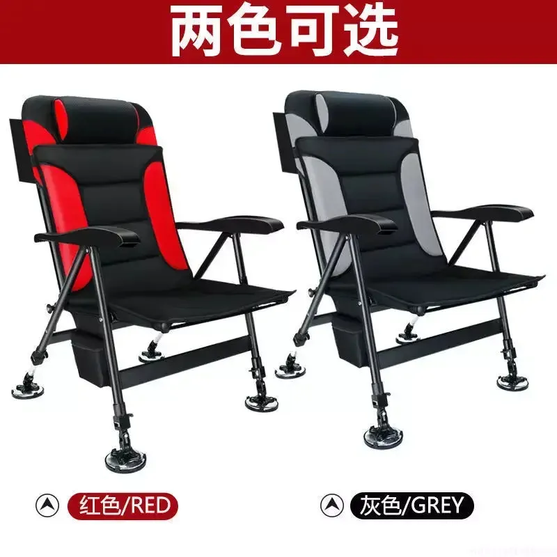 New European Fishing Chair 낚시의자 Folding Portable Wild Fishing Chair Multifunctional Fishing Stools Seat стул для рыбалки