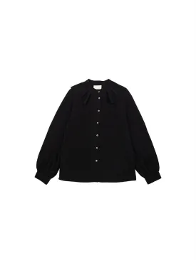 NORAH SUE Ruffles Collar Blouse