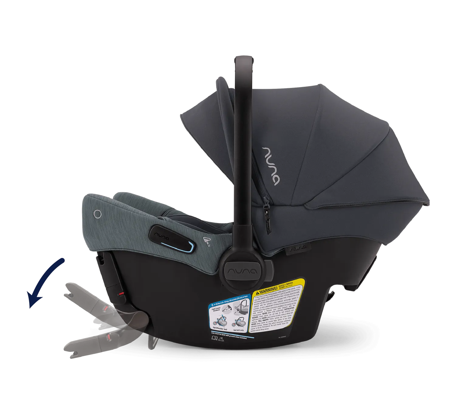 Nuna Pipa Urbn   Triv Next Travel System - Ocean