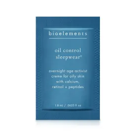 Oil Control Sleepwear Sample