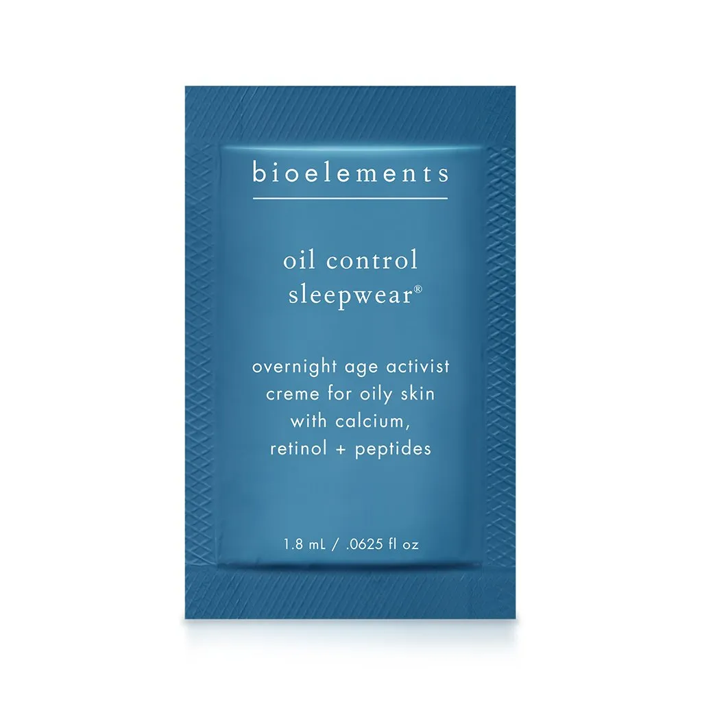 Oil Control Sleepwear Sample