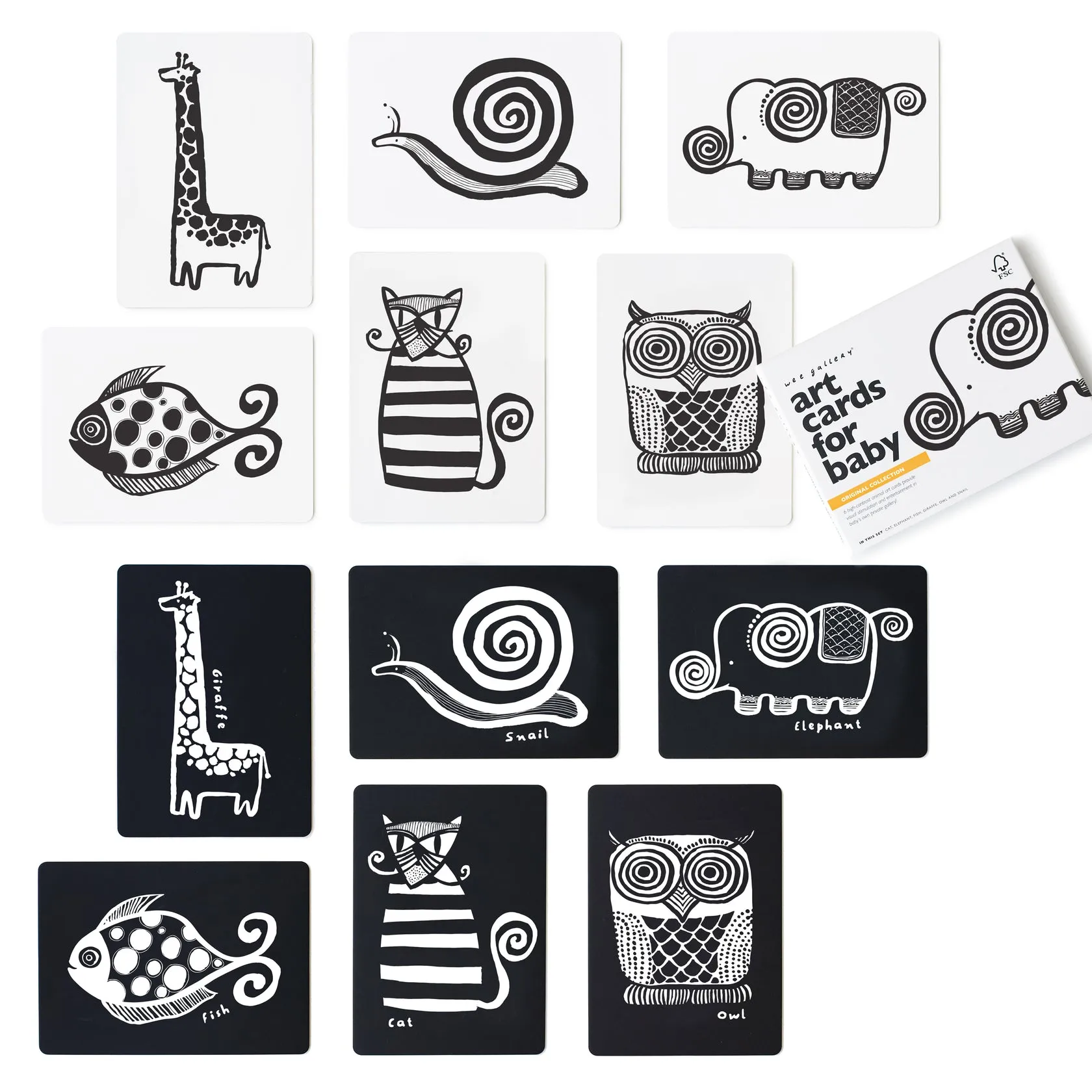 Original Art Cards by Wee Gallery