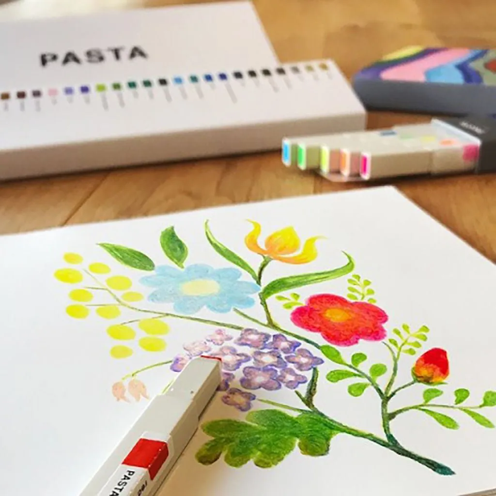 Pasta Drawing   Graphic Markers, Set of 10