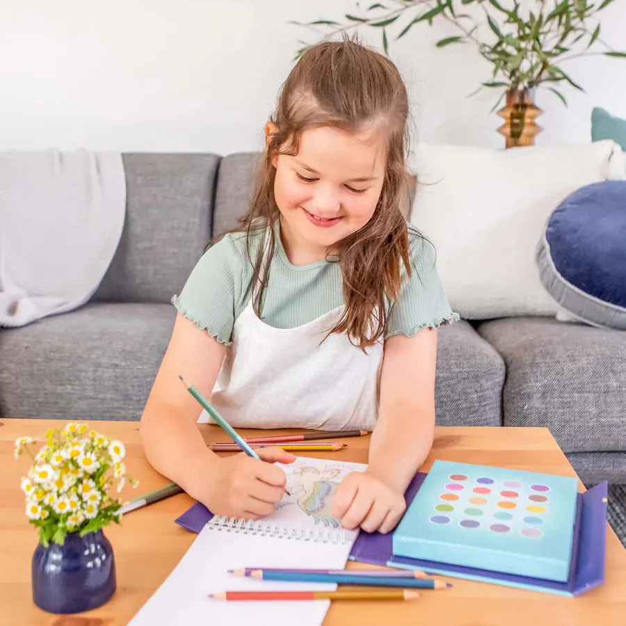 Pencil Art- Metallic Blend & Shade Kids Activity Set