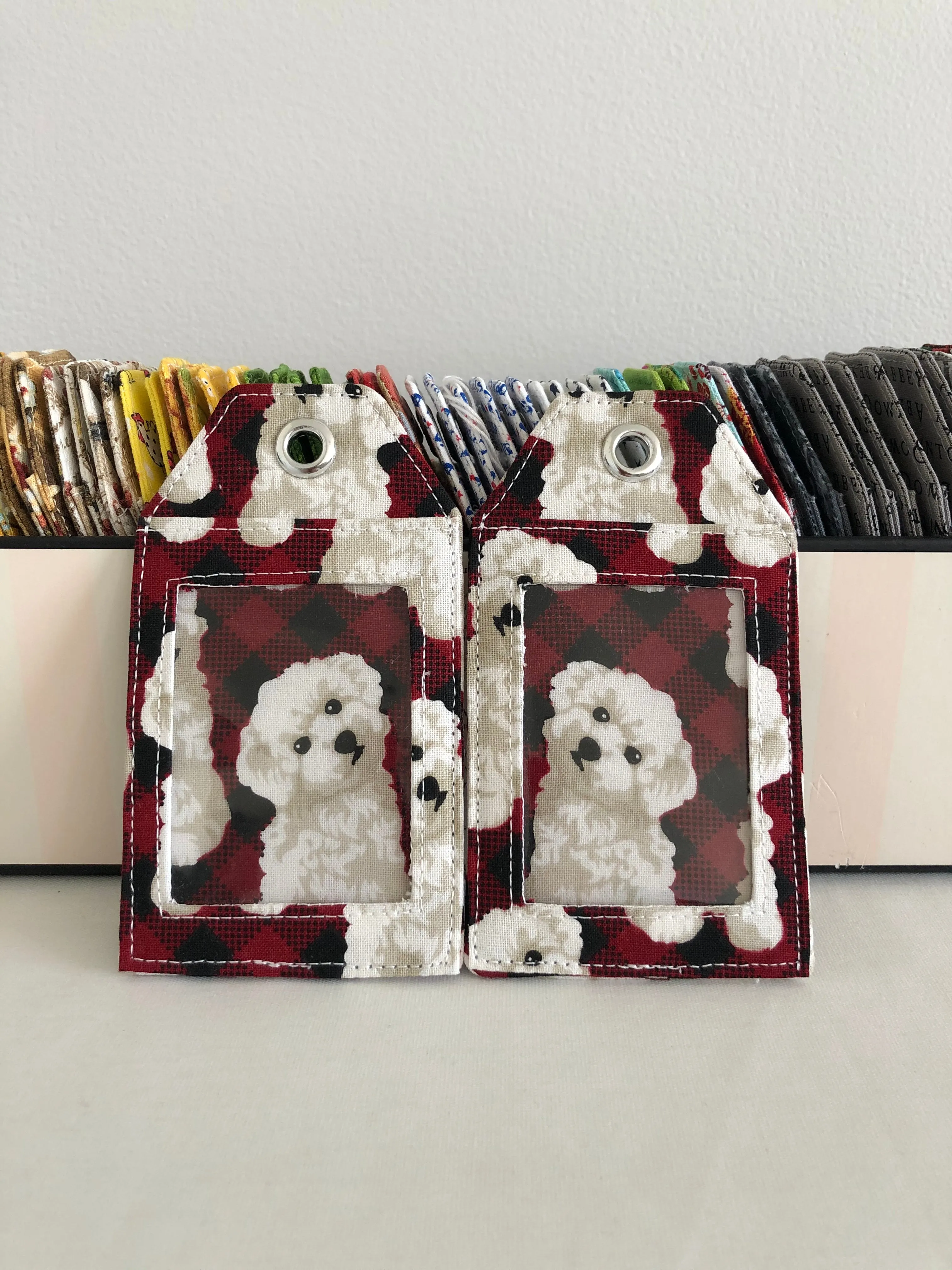 Pick any luggage tags; name tags -  dogs