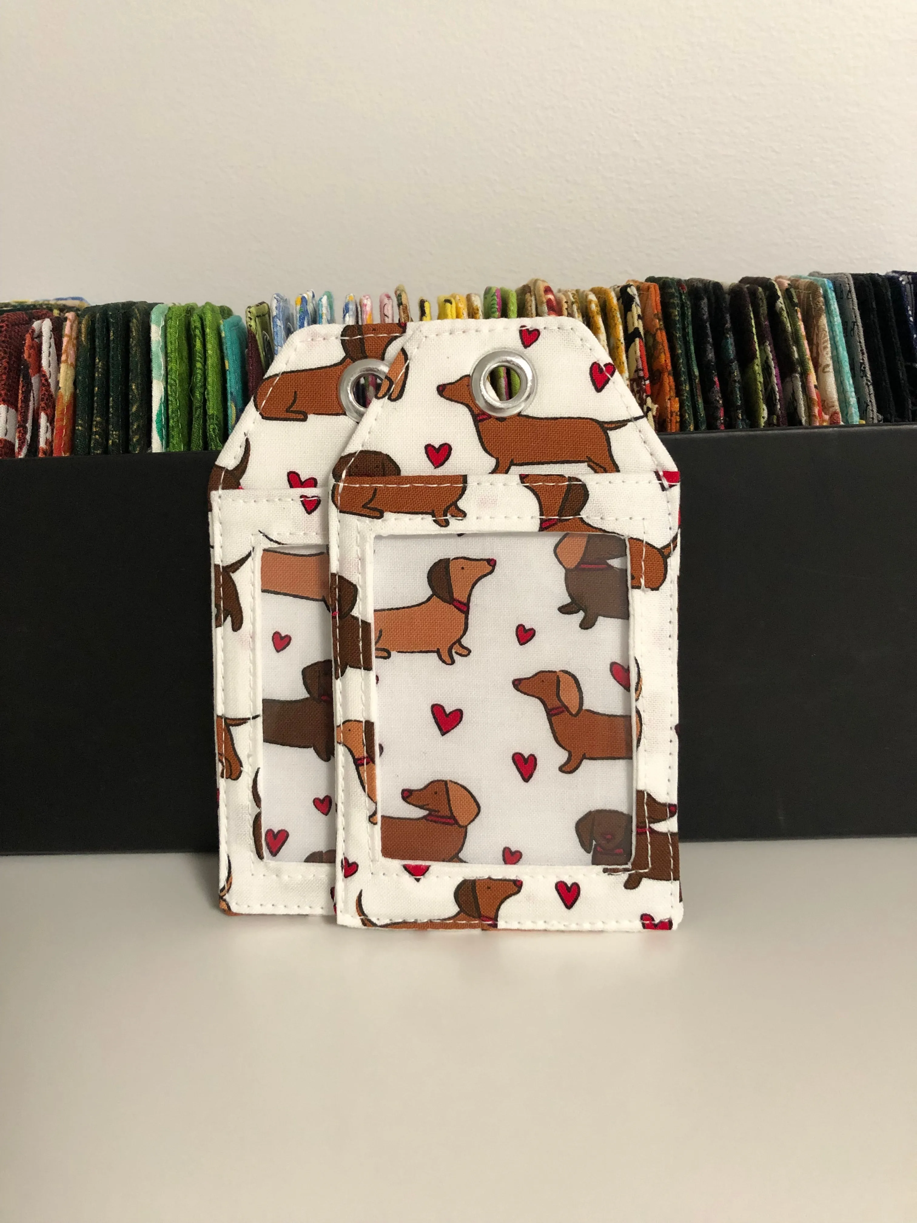 Pick any luggage tags; name tags -  dogs
