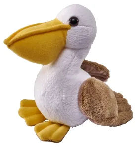 Pocketkins Eco Pelican Stuffed Animal - 5"