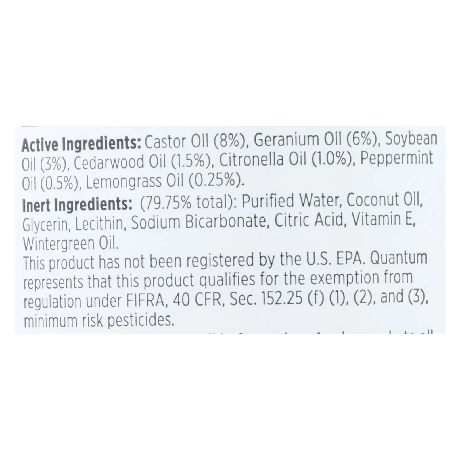 Quantum Buzz Away Extreme Insect Repellent - 4 Oz.