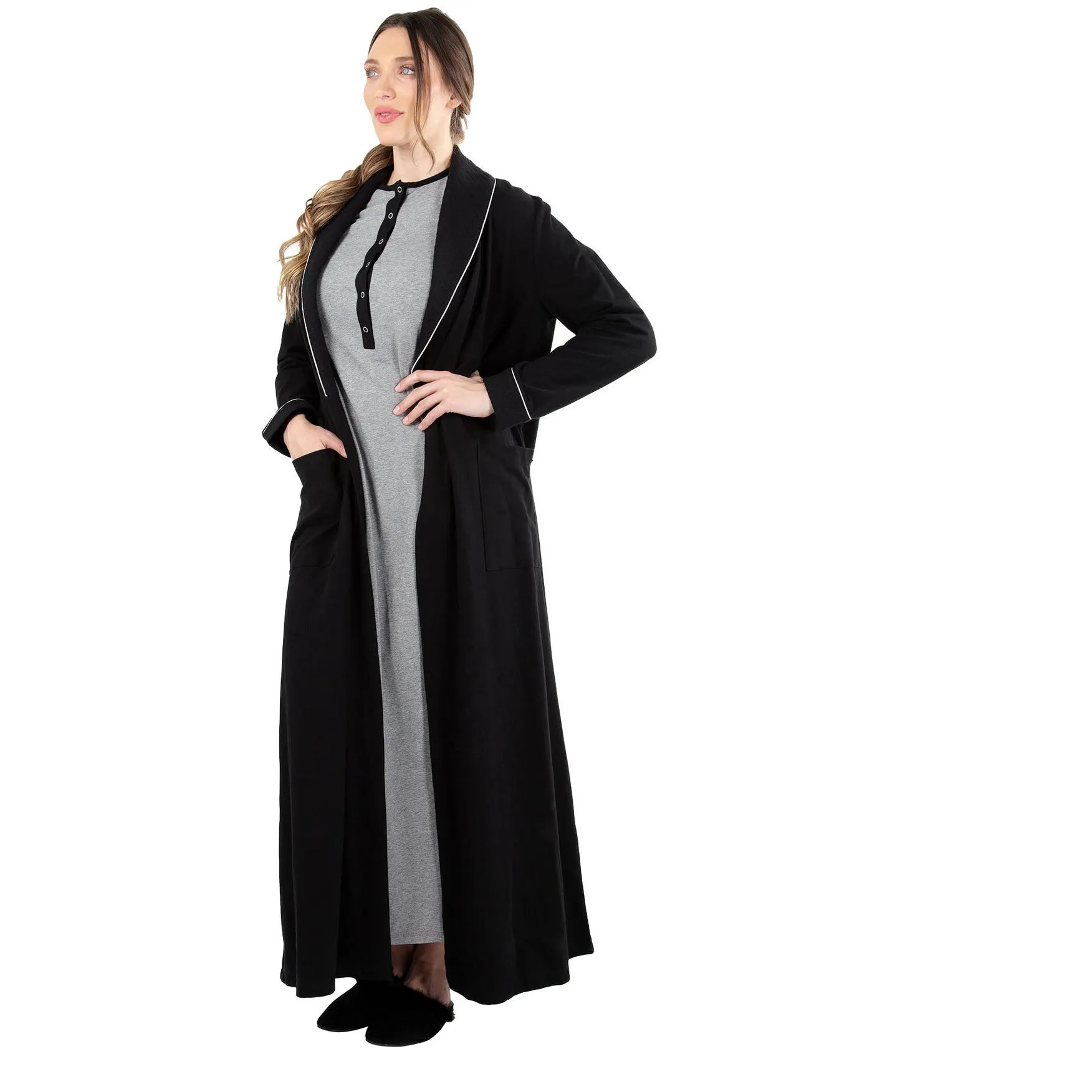 QUILTED ROBE CRX04454
