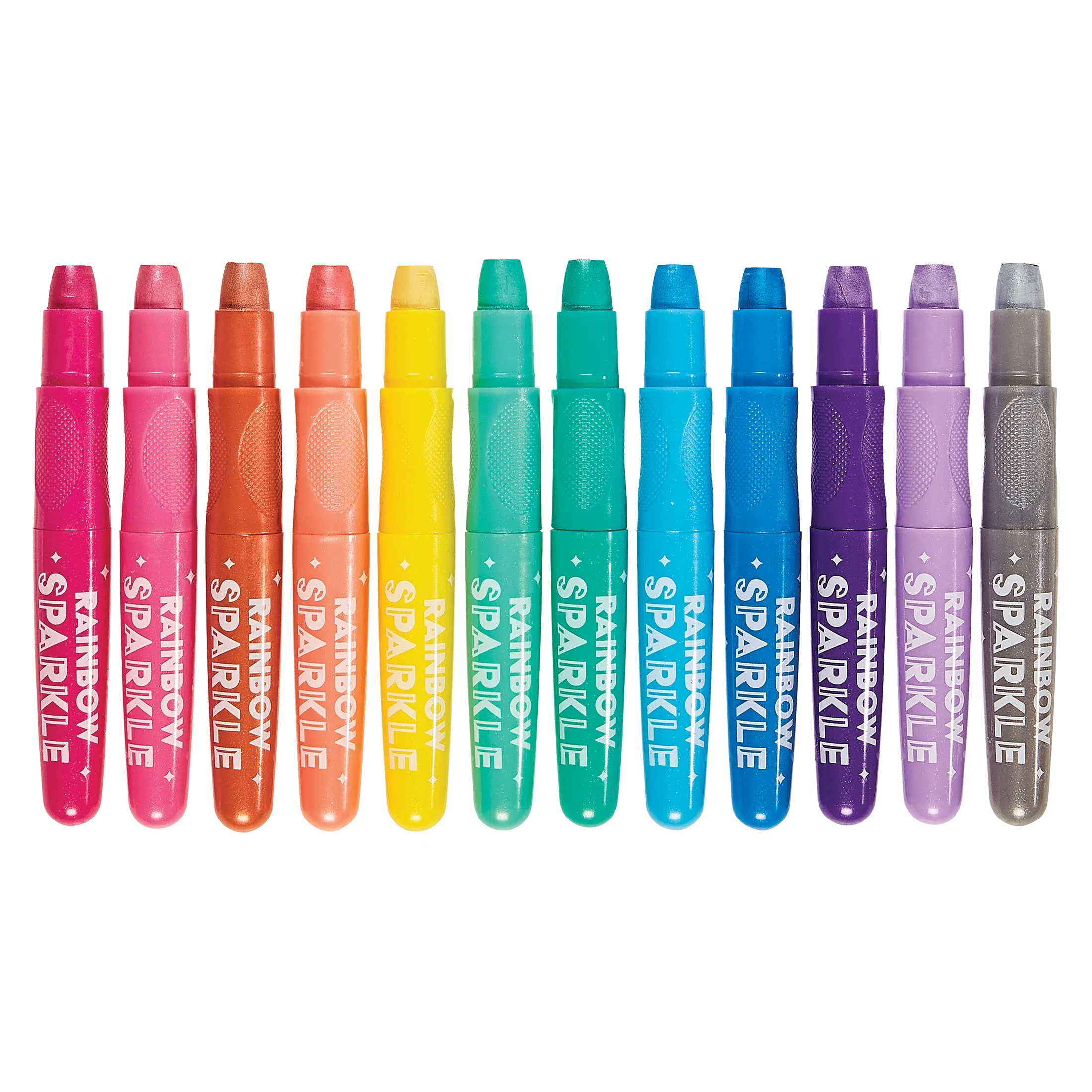 Rainbow Sparkle Metallic Watercolor Gel Crayons