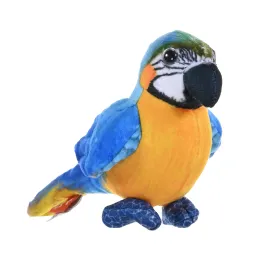Rainforest Birds Blue & Yellow Macaw Stuffed Animal - 4.5"