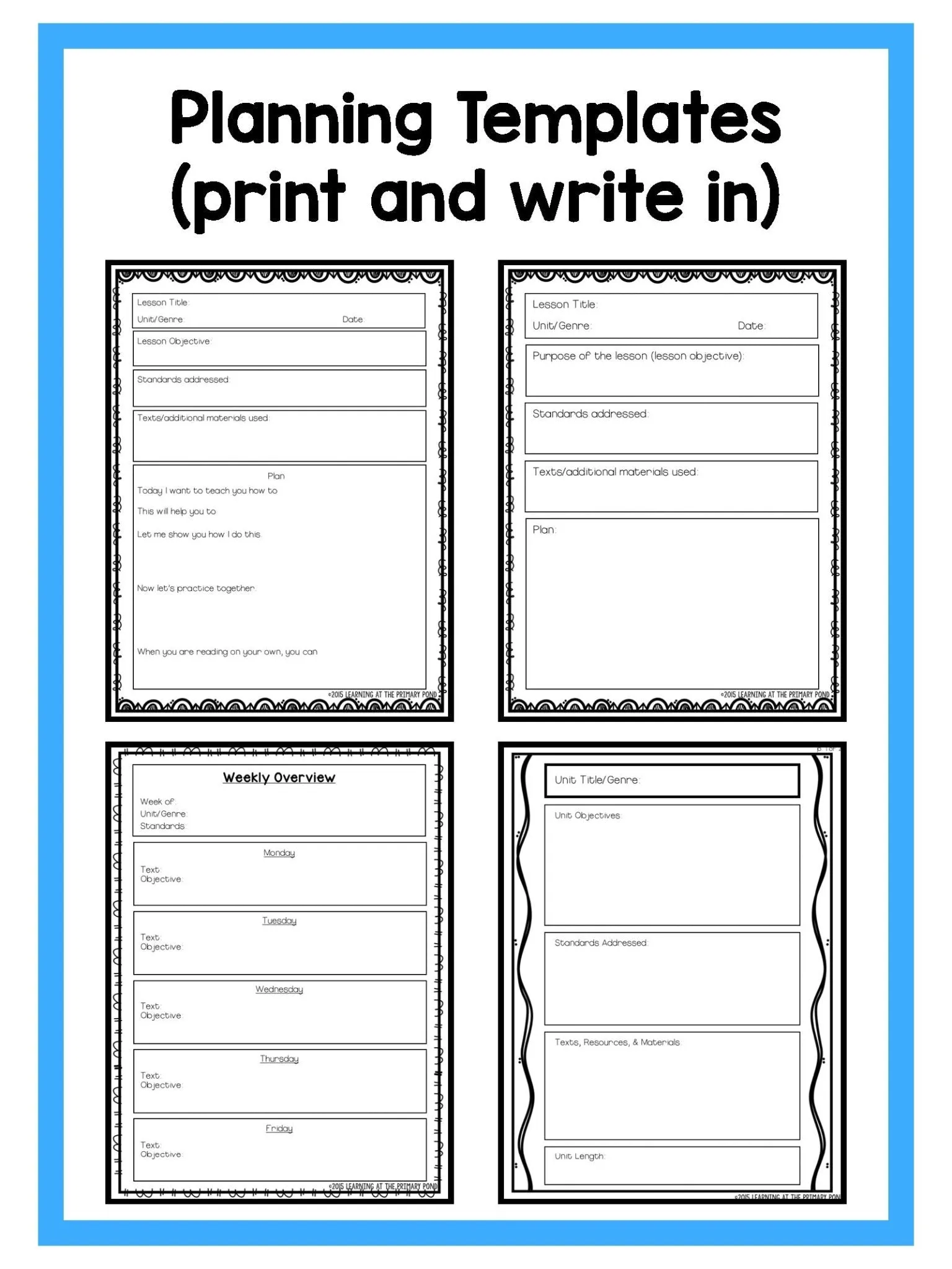 Reading Workshop Toolkit for Kindergarten and First Grade