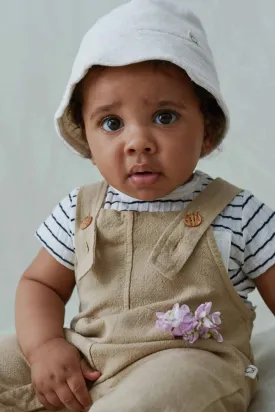 RUSTIC COTTON BABY OVERALLS