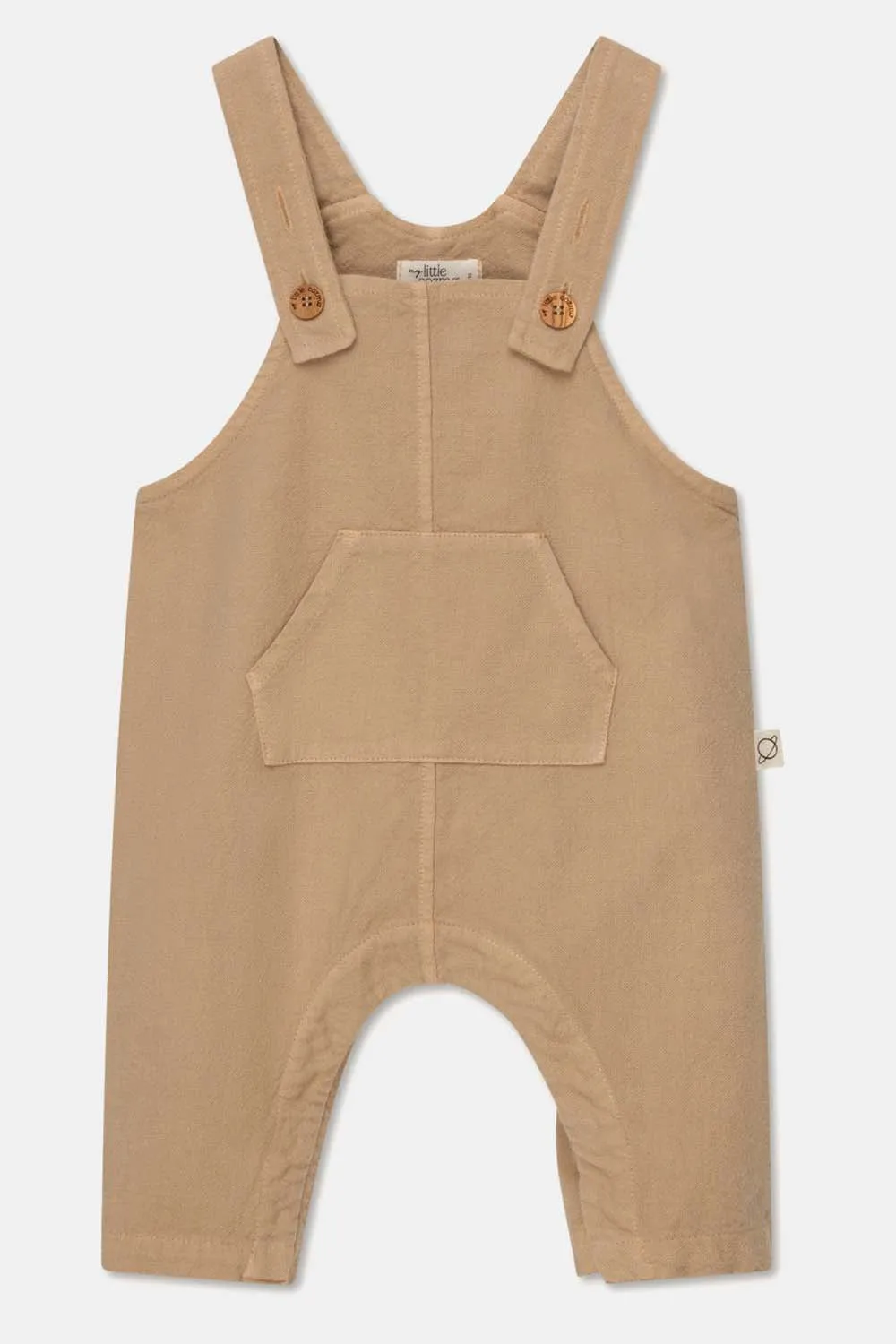RUSTIC COTTON BABY OVERALLS