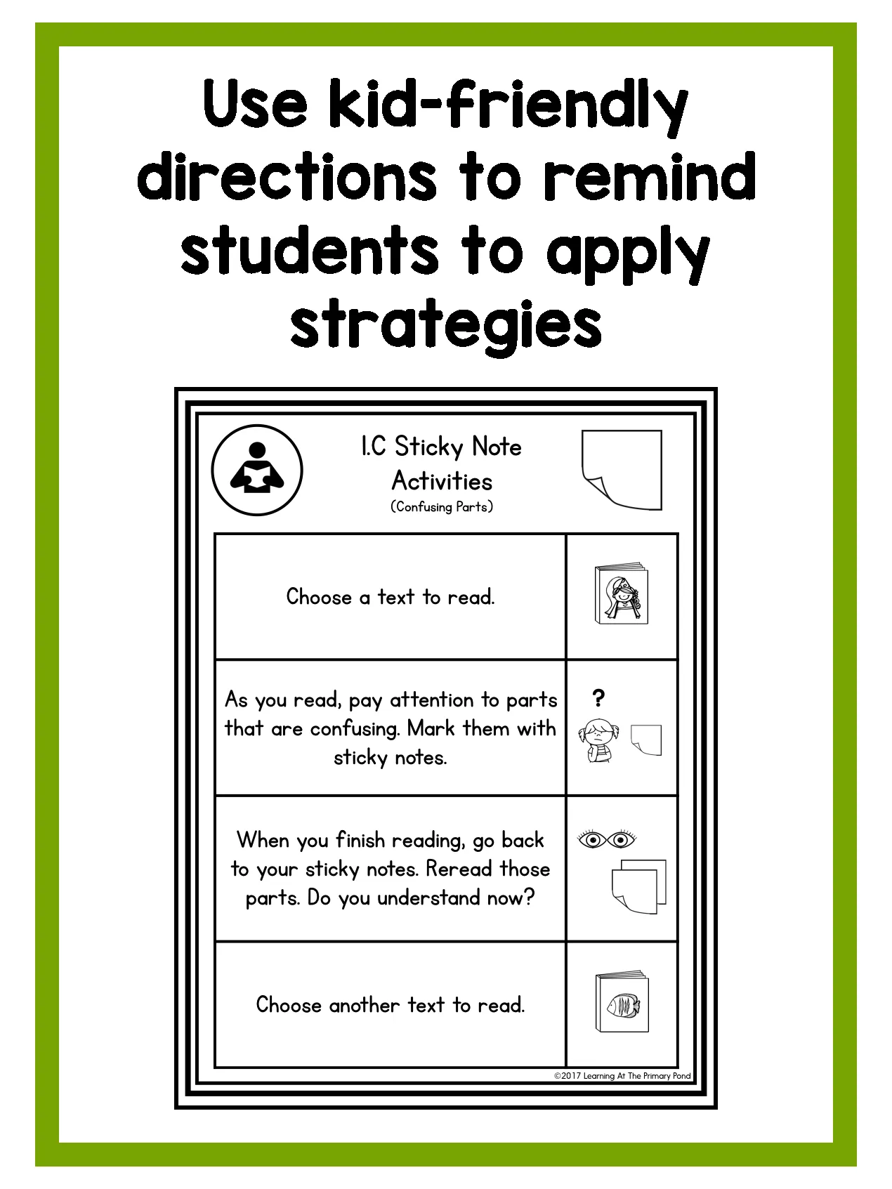 Second Grade Independent Reading Center Supplementary Materials